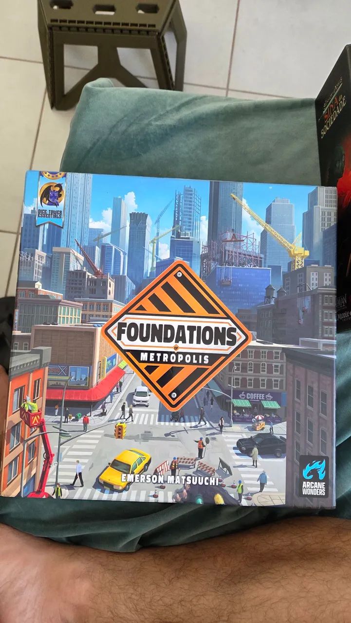 Fundations of Metropolis - Jogo de Tabuleiro 