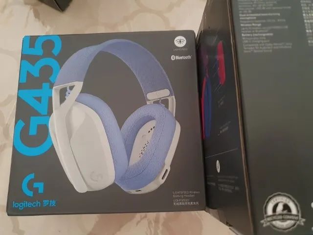 Headset Gamer Sem Fio Logitech G435 Ligthspeed Bluetooth - PC/Consoles - Foto 2