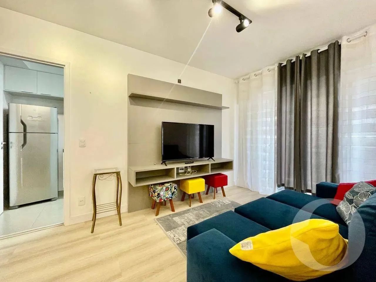 Apartamento com 1 dormitório para alugar, 49 m² por R$ 5.950/mês - Alphaville - Barueri/SP - Foto 3