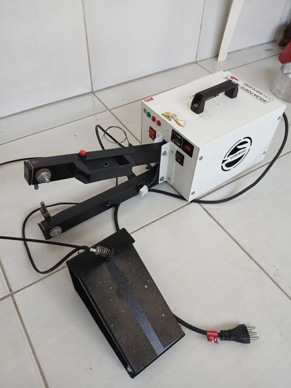 Solda ponto industrial 