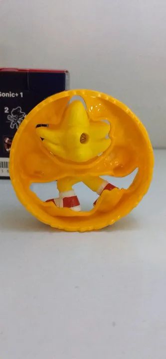 Sonic The Hedgehog - Super Sonic - Brinquedo McDonald's  - Foto 4
