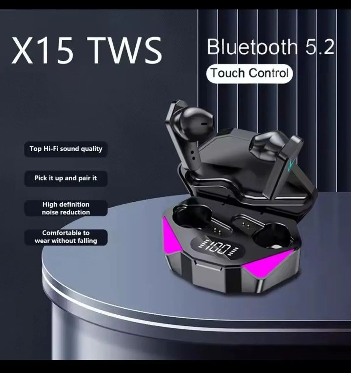 Fone bluetooth X15 - Foto 2