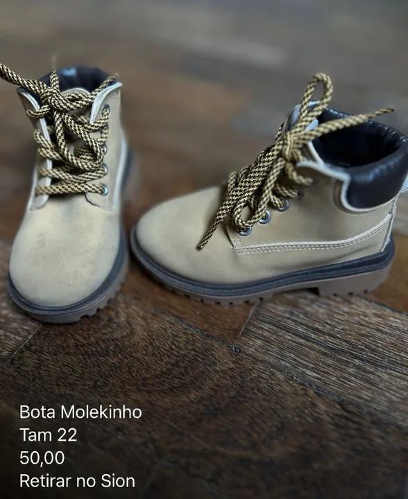 Botas infantis masculina