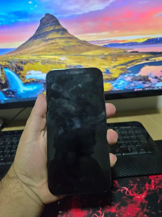 Apple IPhone 13 PRO MAX NA CAIXA Aceito troca passo cartão - Foto 2
