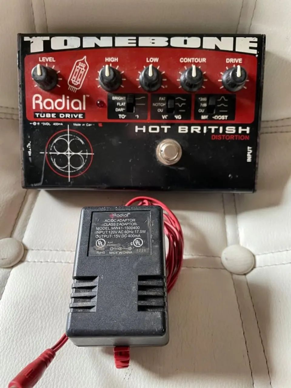 Pedal Tonebone Radial Hot British Distortion - Fonte Original