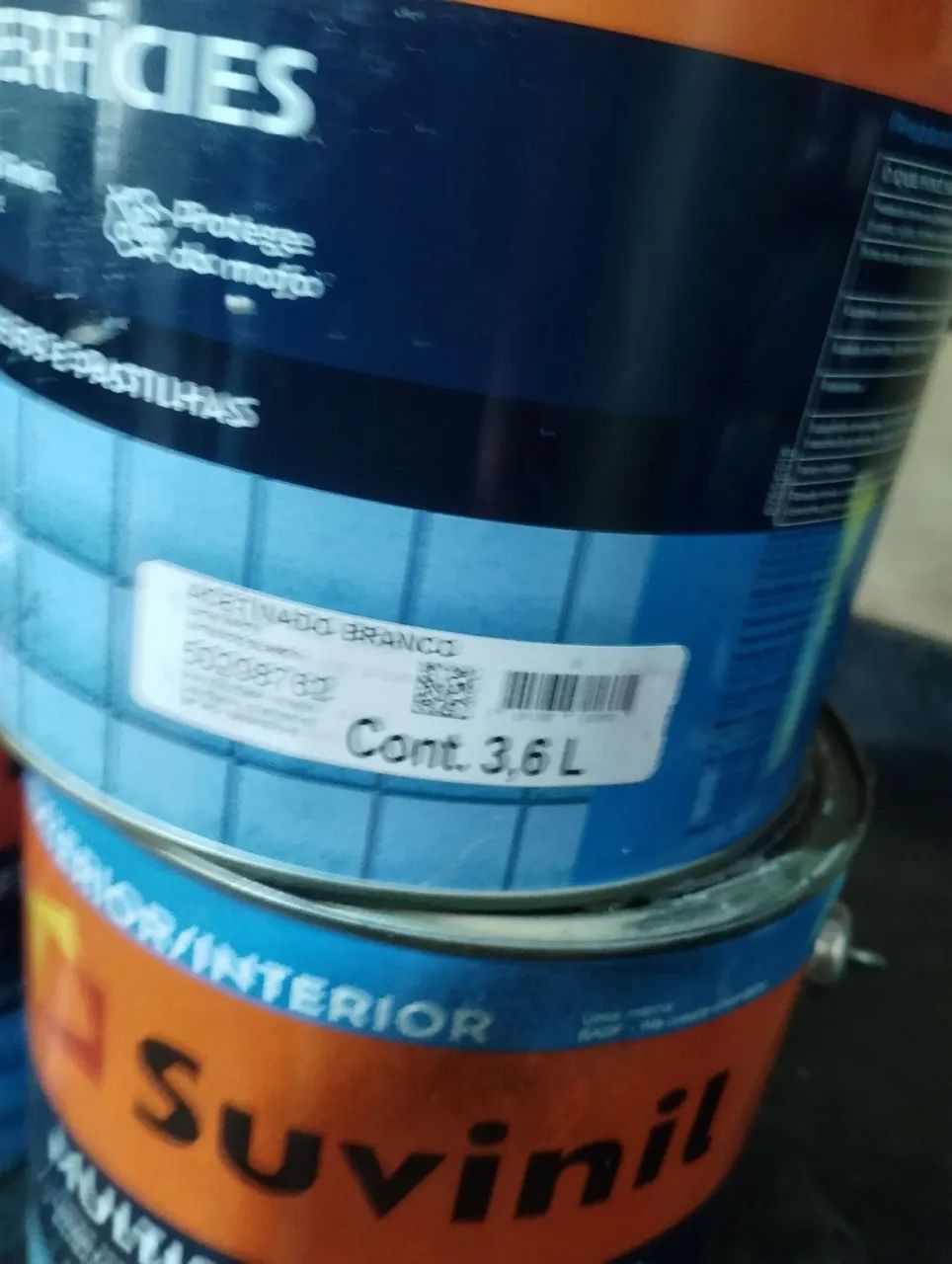 Tintas Suvinil epóxi branca - 3,6L - Foto 3