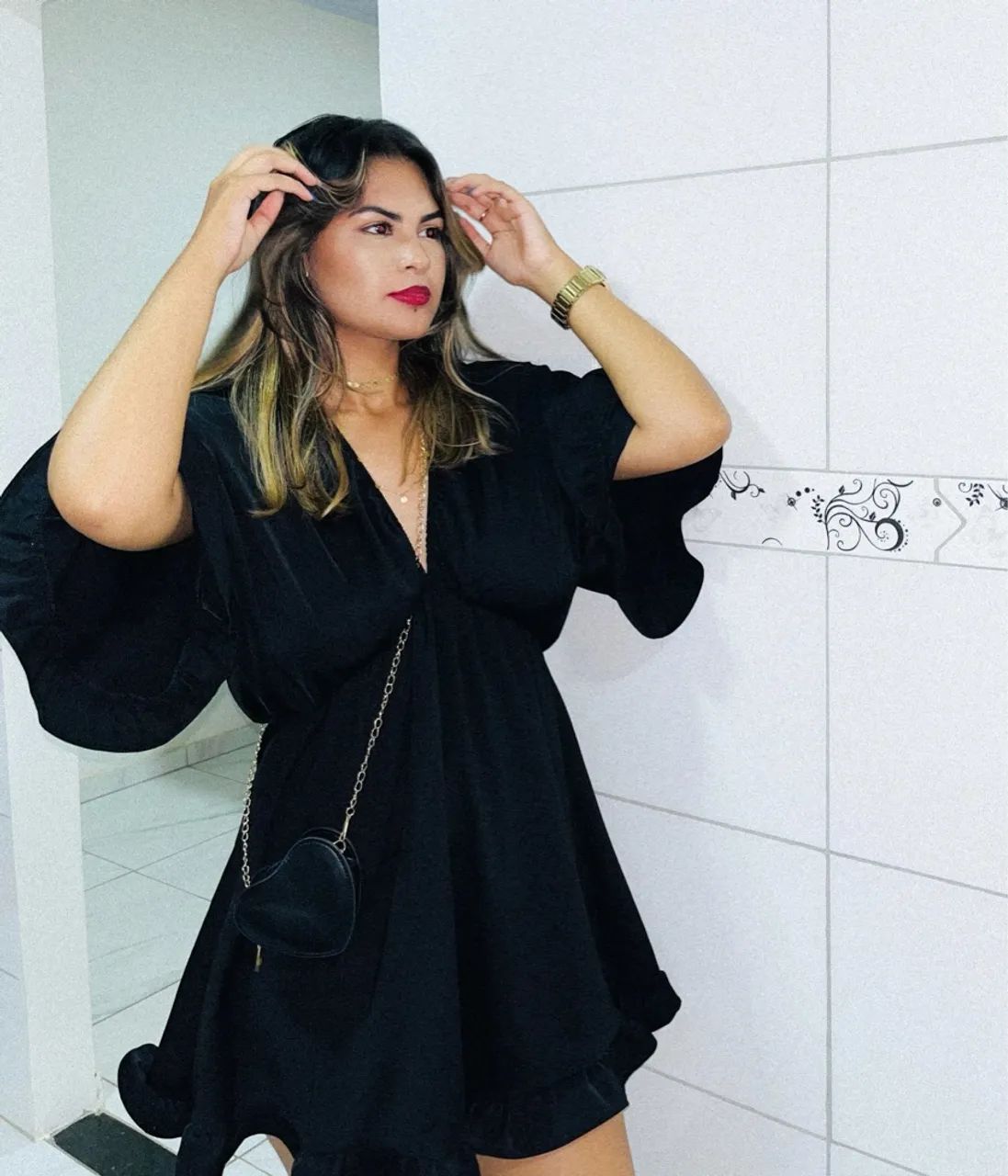 VESTIDO PRETO - Foto 4