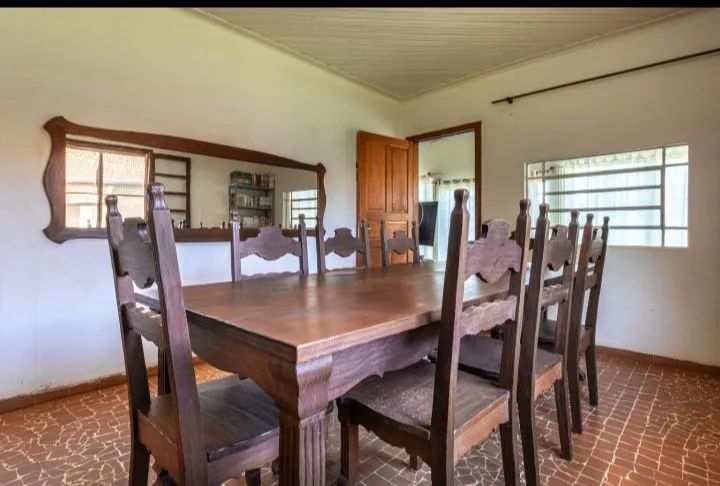 Conjunto de sala de jantar em mogno maciço  - Foto 3