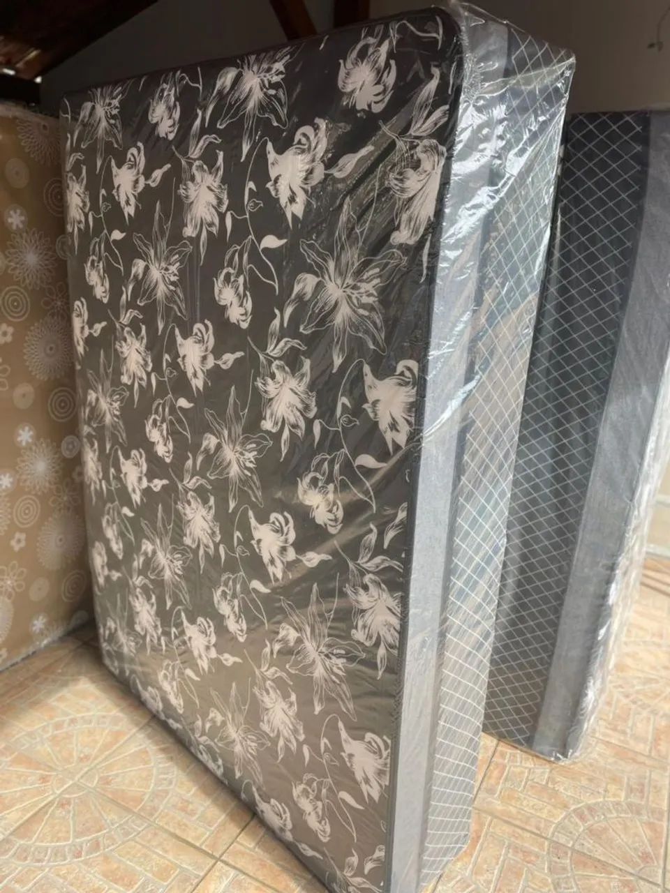 Cama Box Casal conjugada Floral Exclusivo - Foto 3