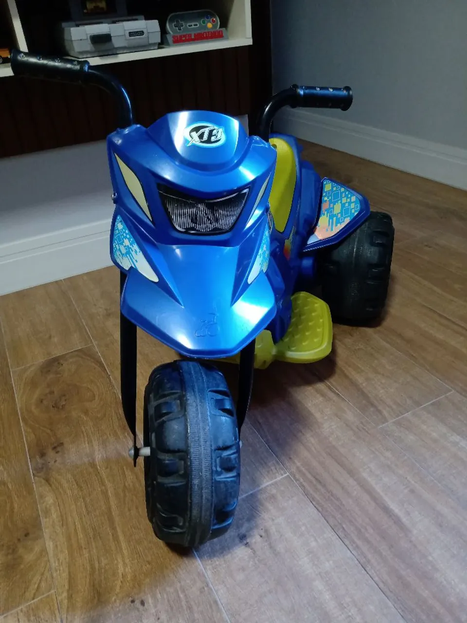 Moto Elétrica Infantil XTB - Azul
