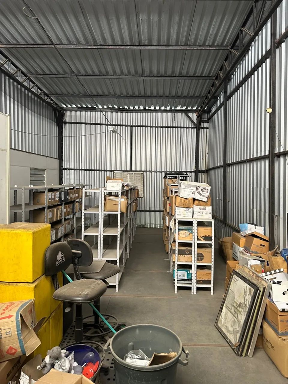 Baracao para depósito  com mezanino 1000 metros total - Foto 7