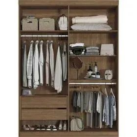 GUARDA ROUPA DE CASAL 4 PORTAS 2 GAVETAS FAZEMOS ENTREGAS! - Foto 2