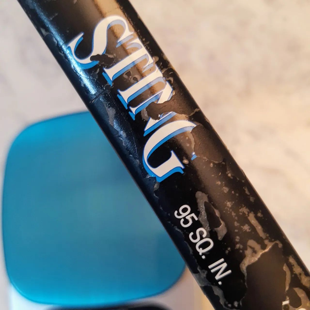Raquete de Tênis Wilson Sting - Usada - Foto 5