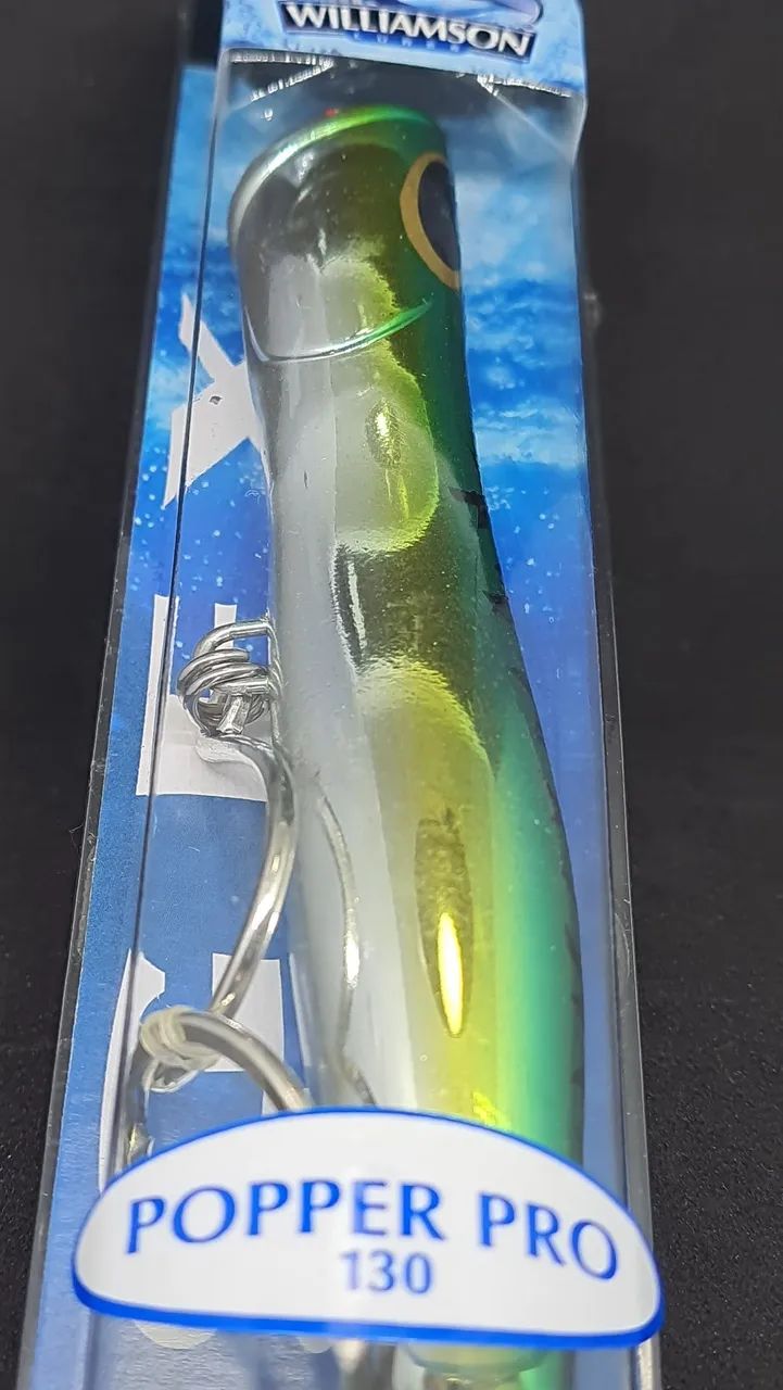 Isca Artificial Popper Pro 130 Williamson - Foto 2
