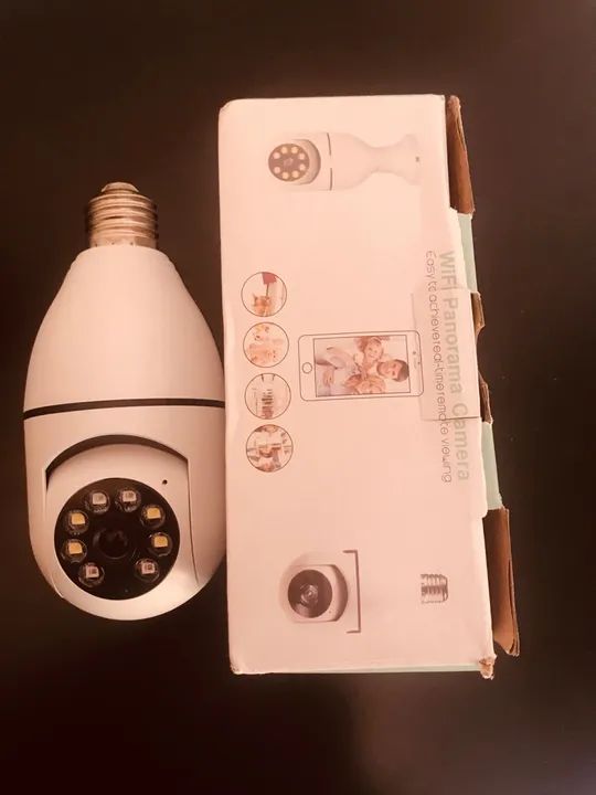 Lâmpada com camera Wi-Fi  - Foto 2