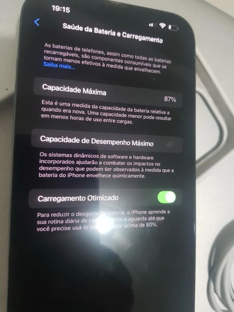 Iphone 13 pro max, 128gb. Bateria 87% sem marcas como novo - Foto 3