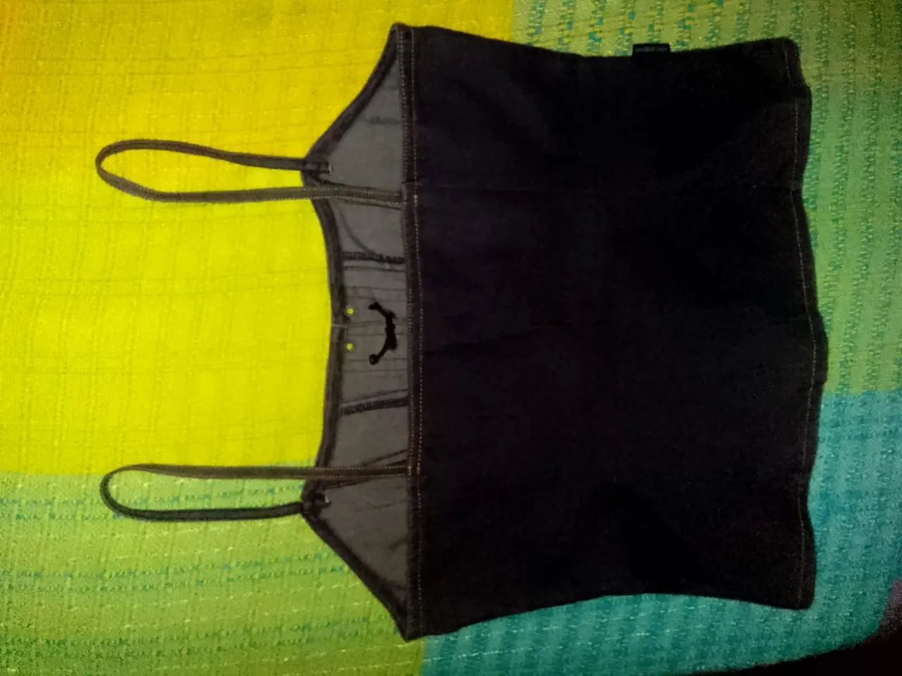 CROPPED JEANS TAM.M marrom  - Foto 3
