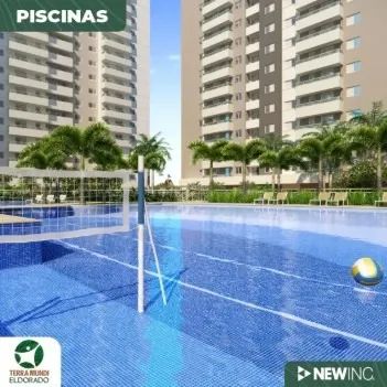 AGIO APARTAMENTO 02 QUARTOS COM SUITE  803 TORRE B1 - TERRA MUNDI ELDORADO 