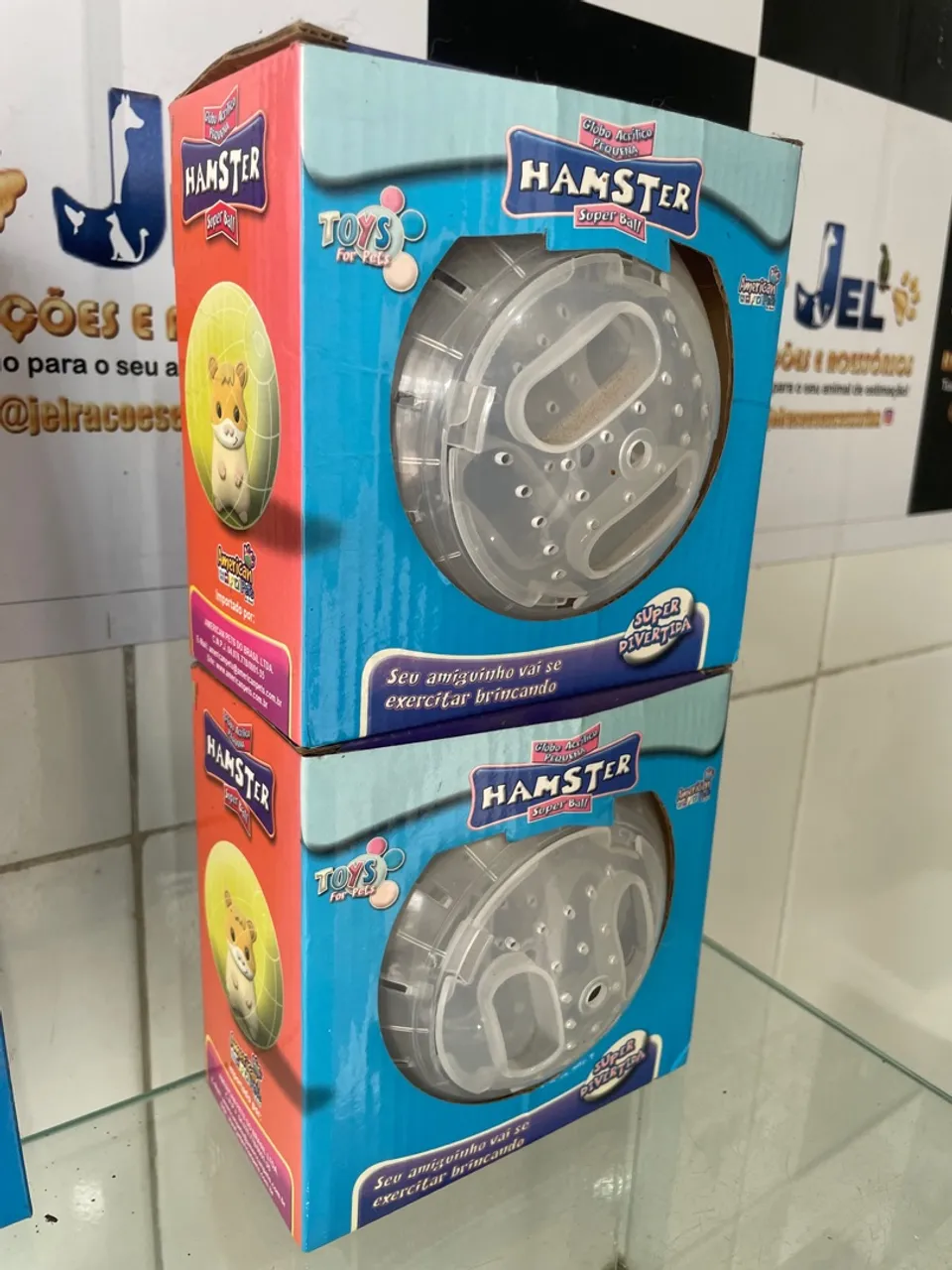 Bola de exercício para hamster