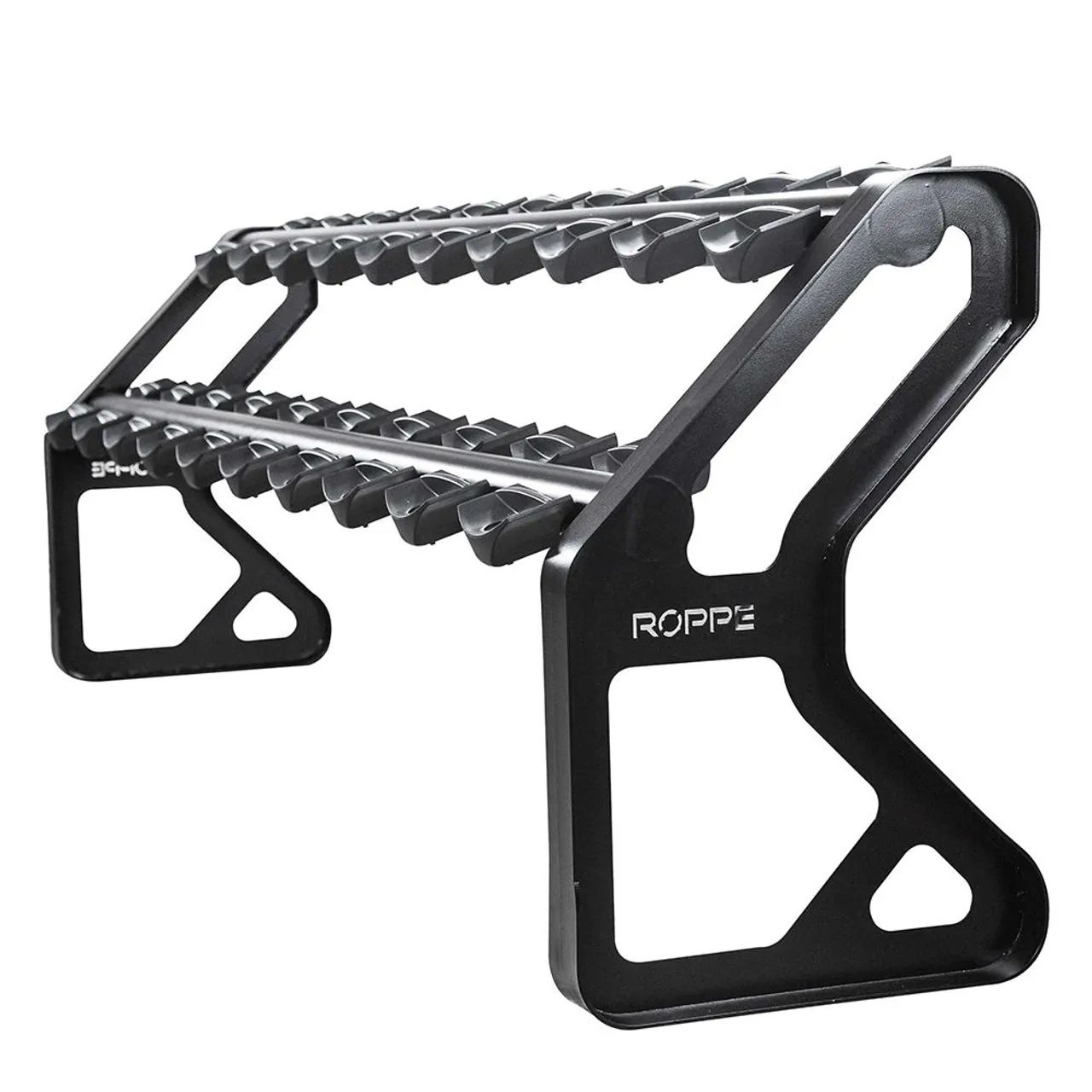 RACK DUMBBELL ROPPE HEX EX10 ACO GALVANIZADO PRETO