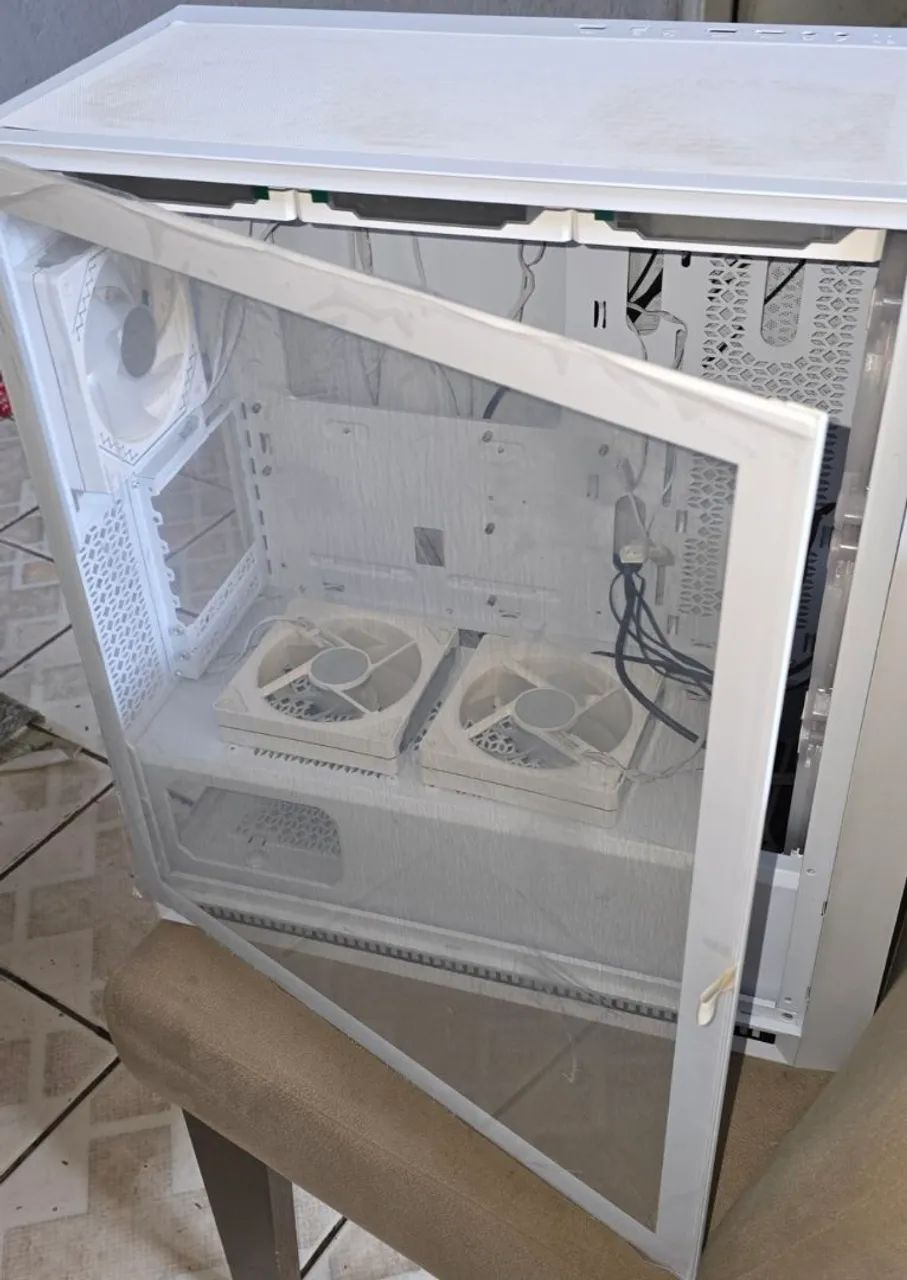 Gabinete super frame magic com 9 fans com controladora 