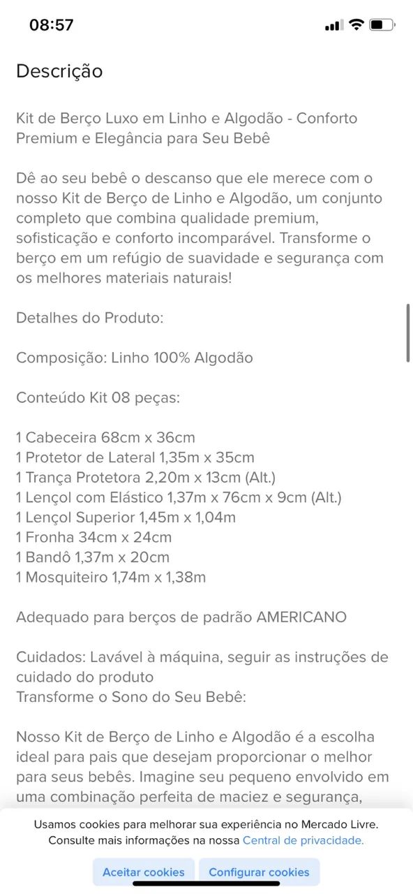 Kit berço americano - Foto 4