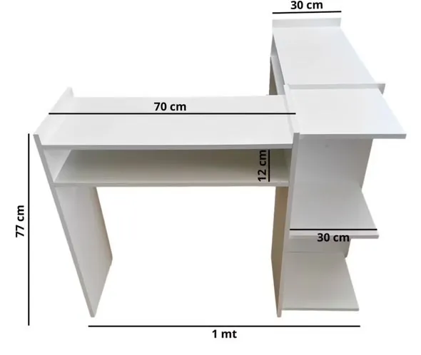 Mesa para Nail Design + 2 expositores de esmaltes
