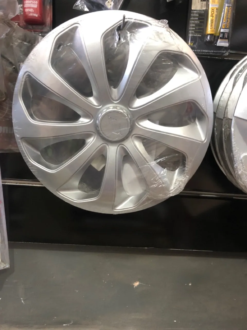 Calota para Roda de Carro - Prata