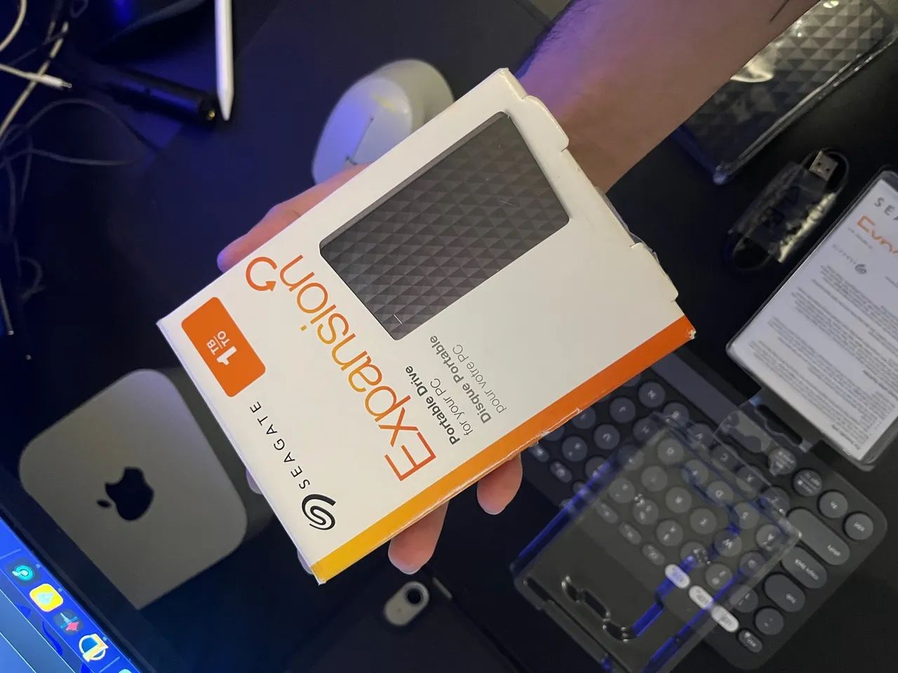 HD Externo Seagate Expansion 1TB - Novo - Foto 4