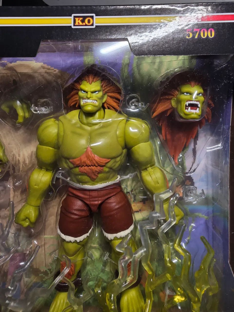Blanka Street fighter jada toys original lacrado  - Foto 2