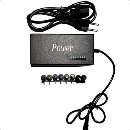 Carregador Universal Power Tech   Pra Notebook Cor Preto - Foto 2