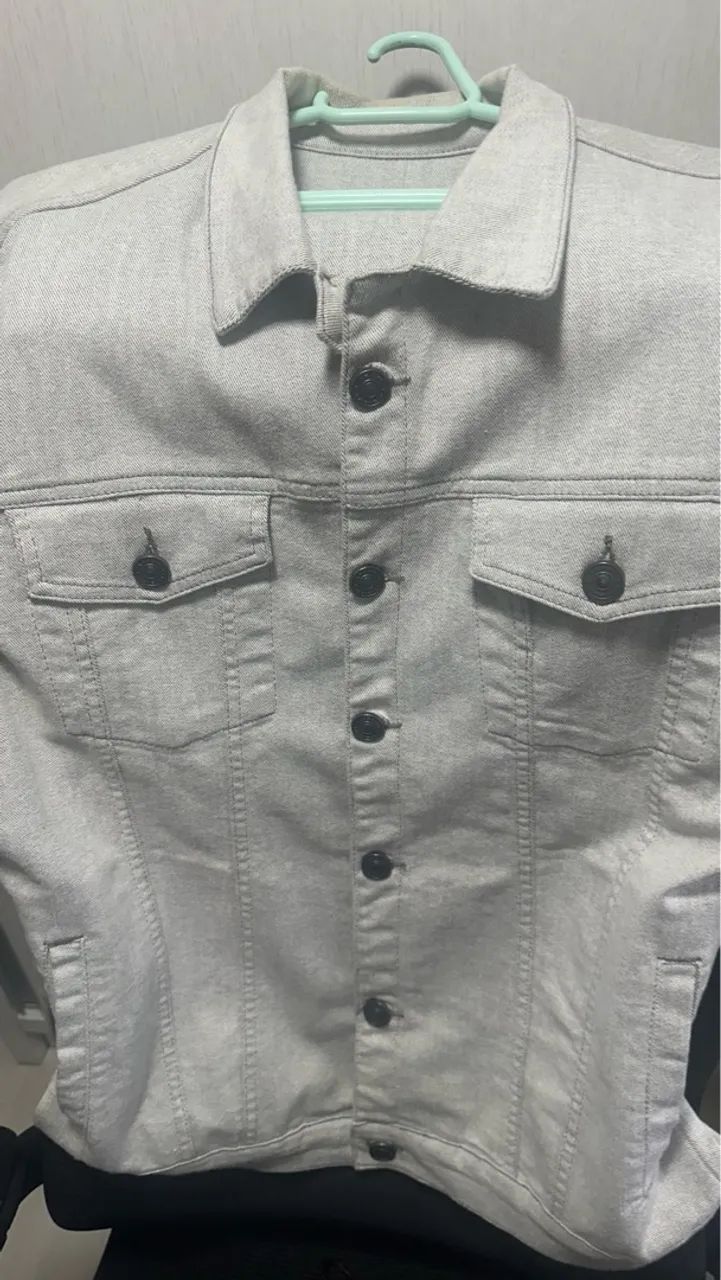 Jaqueta Aramis Jeans Cinza - Estilo e Conforto!