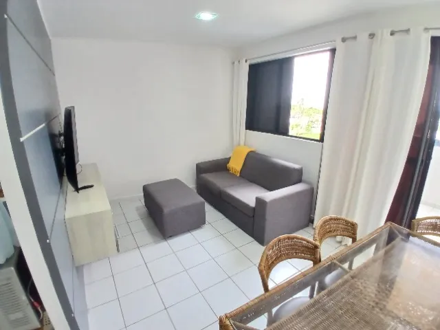 Quarto e sala vista para o mar!