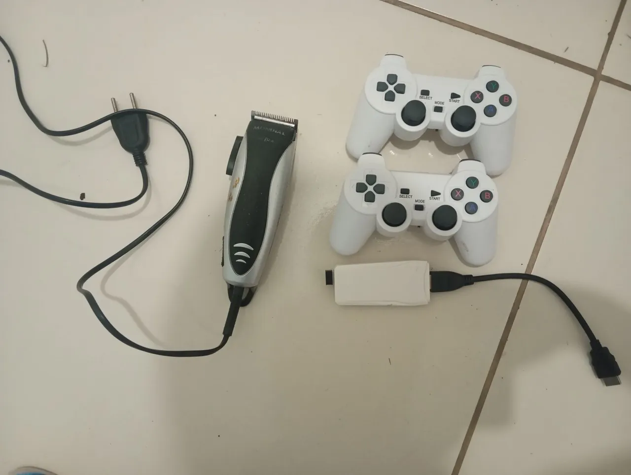 Controles e Adaptador para Playstation