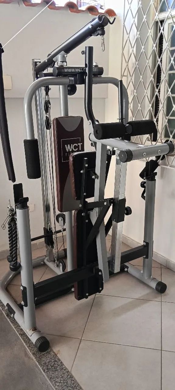 Estação de musculação multifuncional 64305325373185123