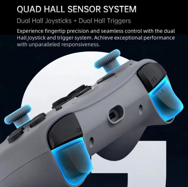 Controle Joystick Machenike G1 - Sem Fio - Pc/Switch/Android - Preto - Foto 3