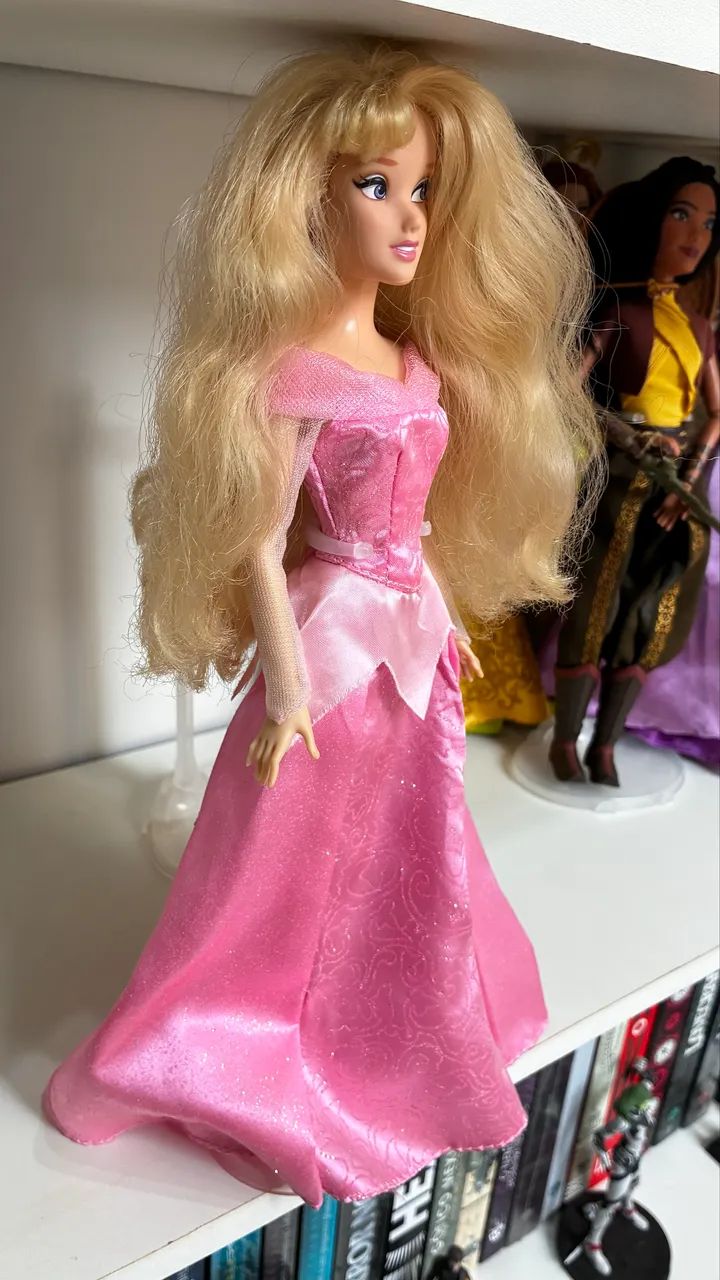 Boneca Rapunzel Aurora original Disney - Foto 2
