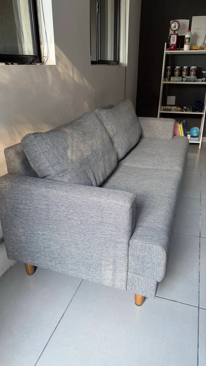 Sofá 3 lugares 1,90 Tok & Stock