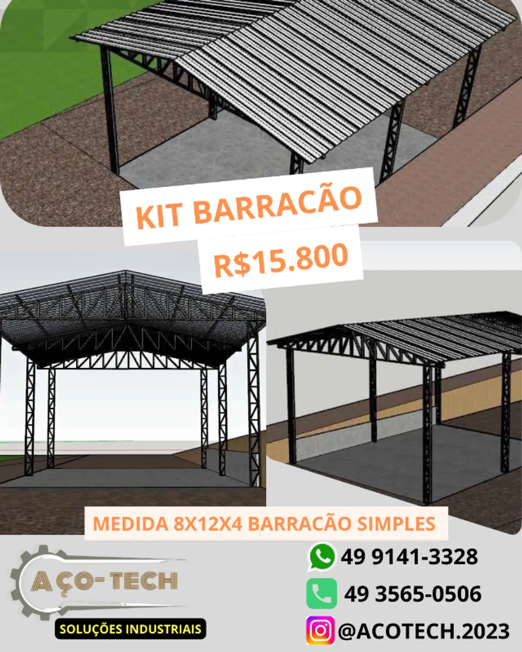 CONTRUÇÃO DE BARRACÃO 