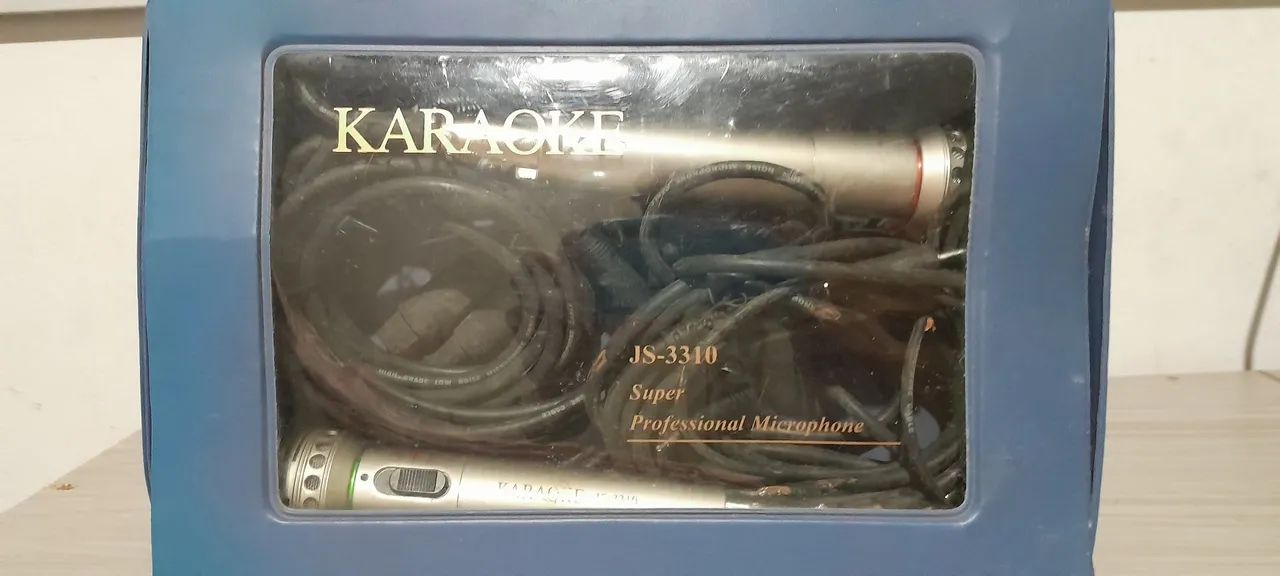 Microfone Karaokê JS-3310 - Super Professional