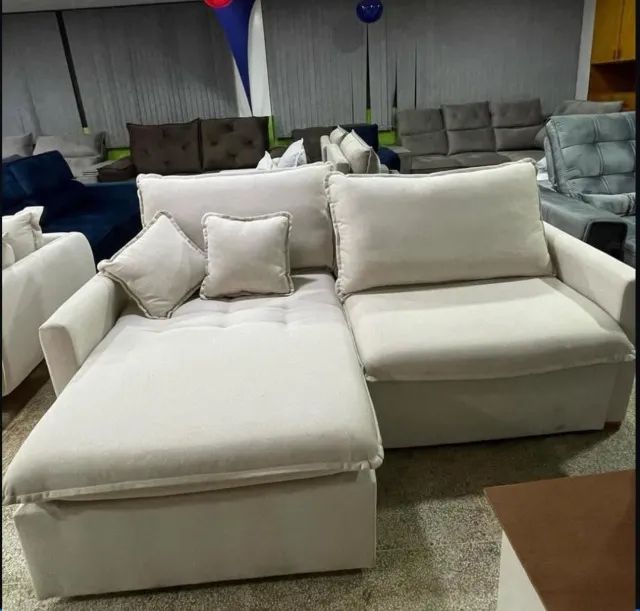 Sofá Cama Retrátil e Reclinável 1,84m Novo varios modelos - Foto 2