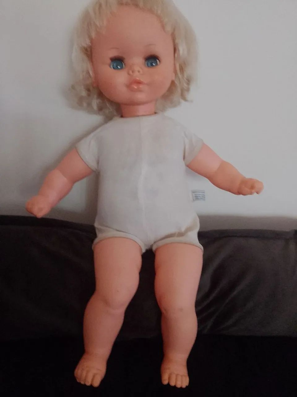 Boneca antiga risadinha da estrela  - Foto 4