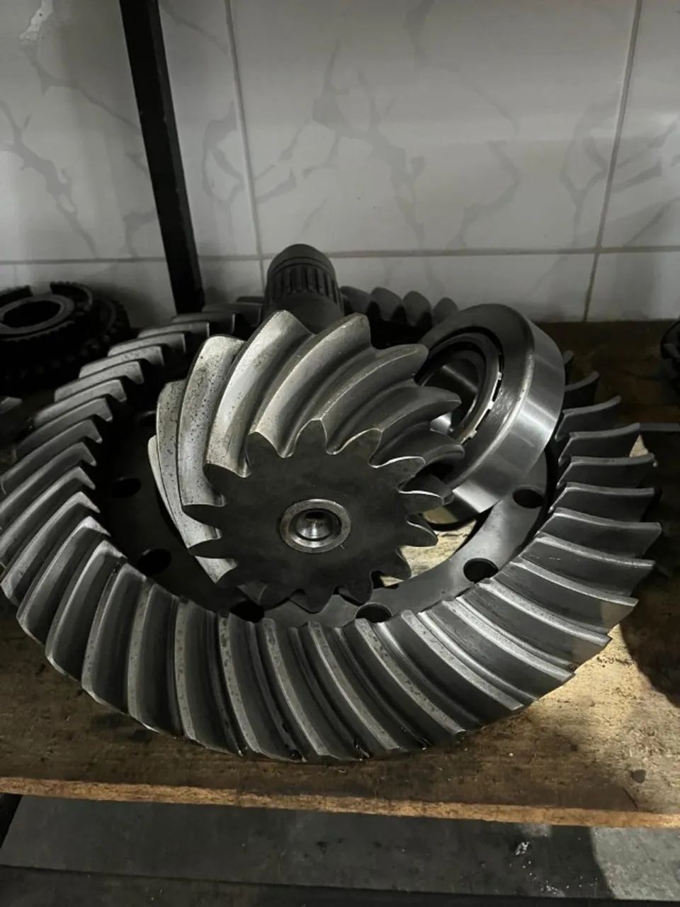 Coroa e pinhão traçado  scania R660 14x43 