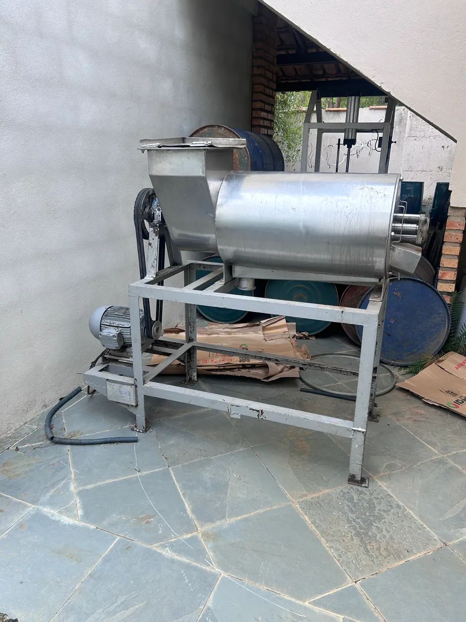 Despolpadeira industrial 200kg