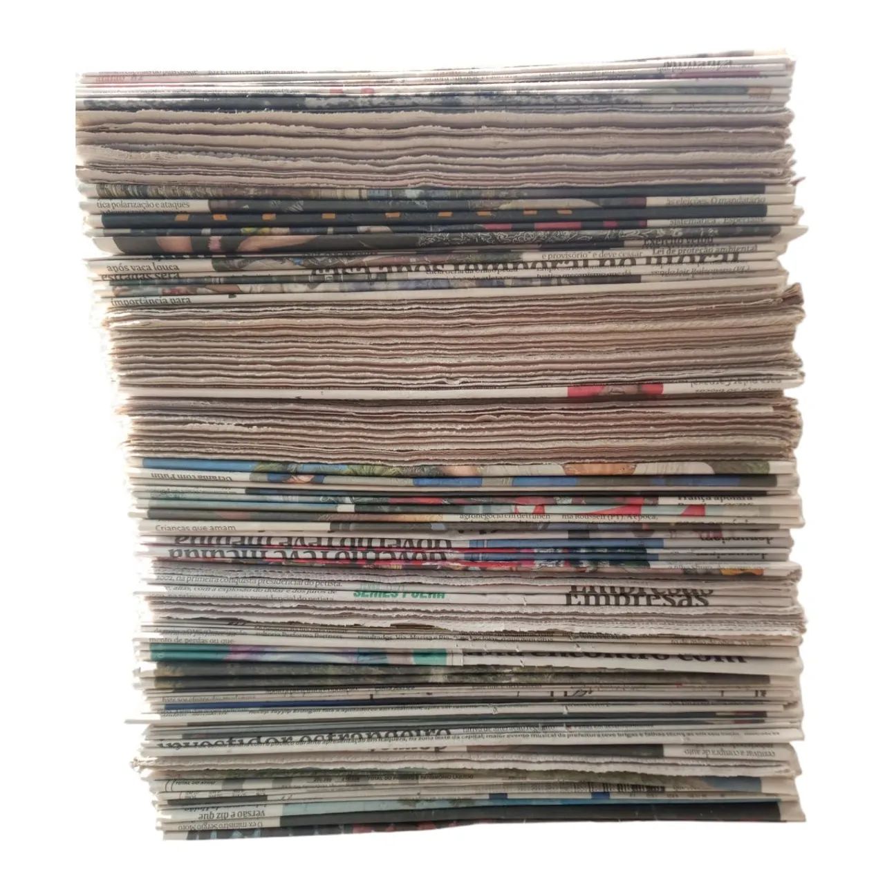Jornais usados 10 kg limpos - Foto 4