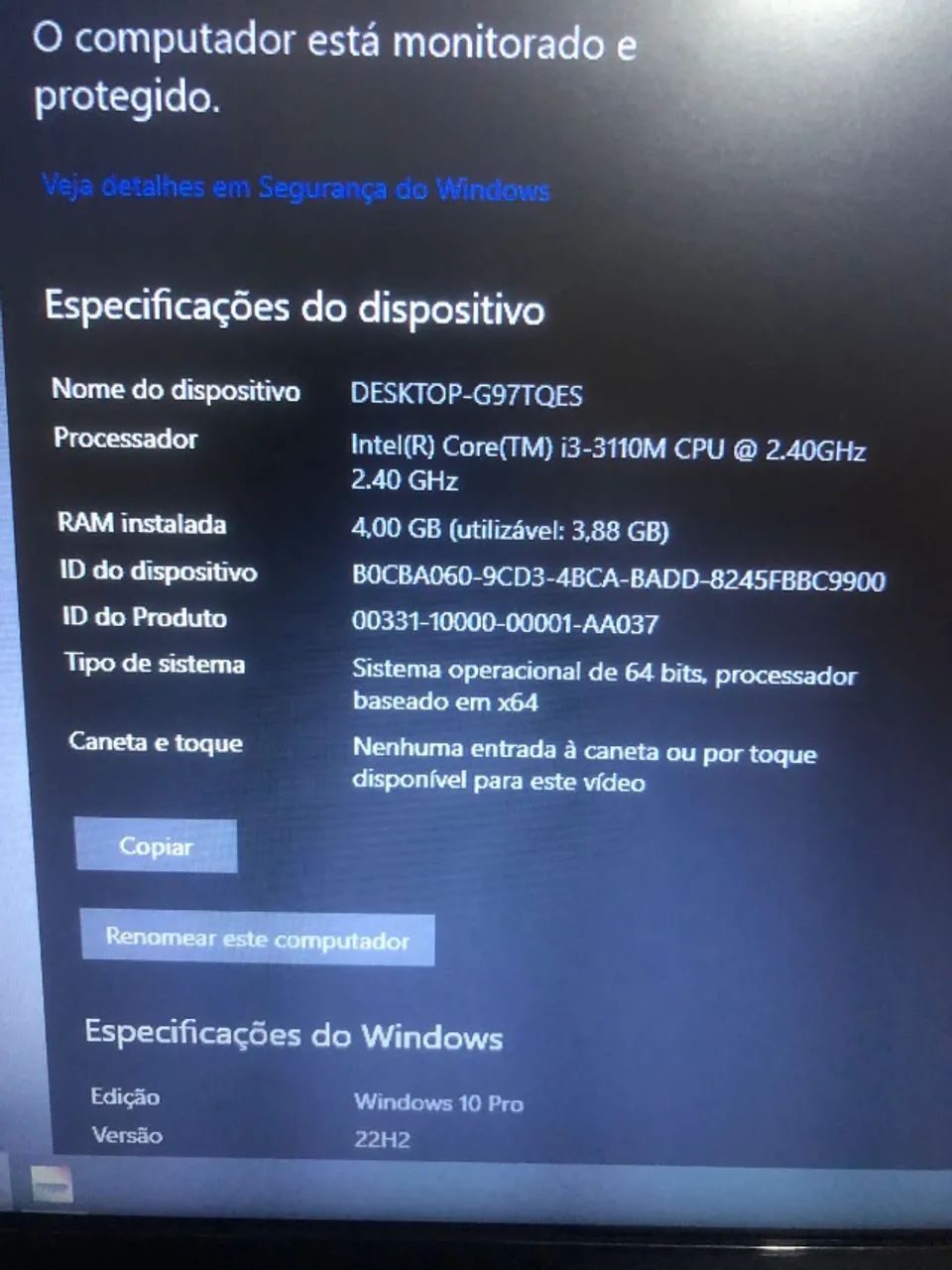 notebook samsung core intel i3