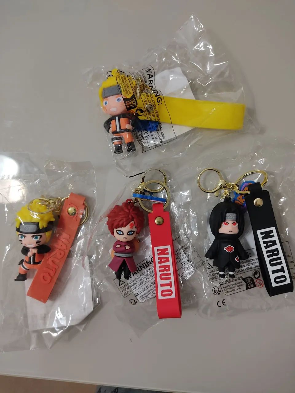 Chaveiros Naruto Preço por unidade 