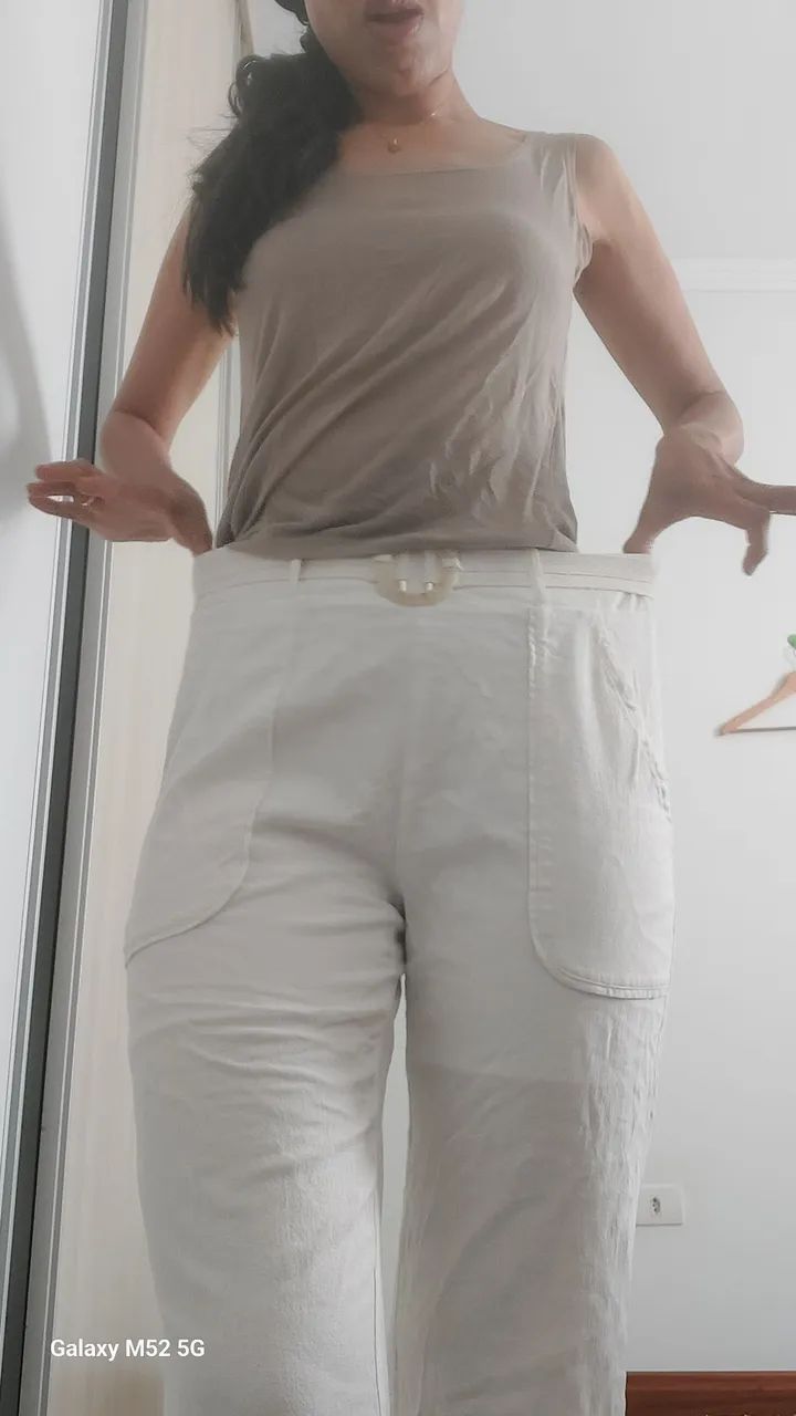 calça pantacurt estilo linho tam G - Foto 4