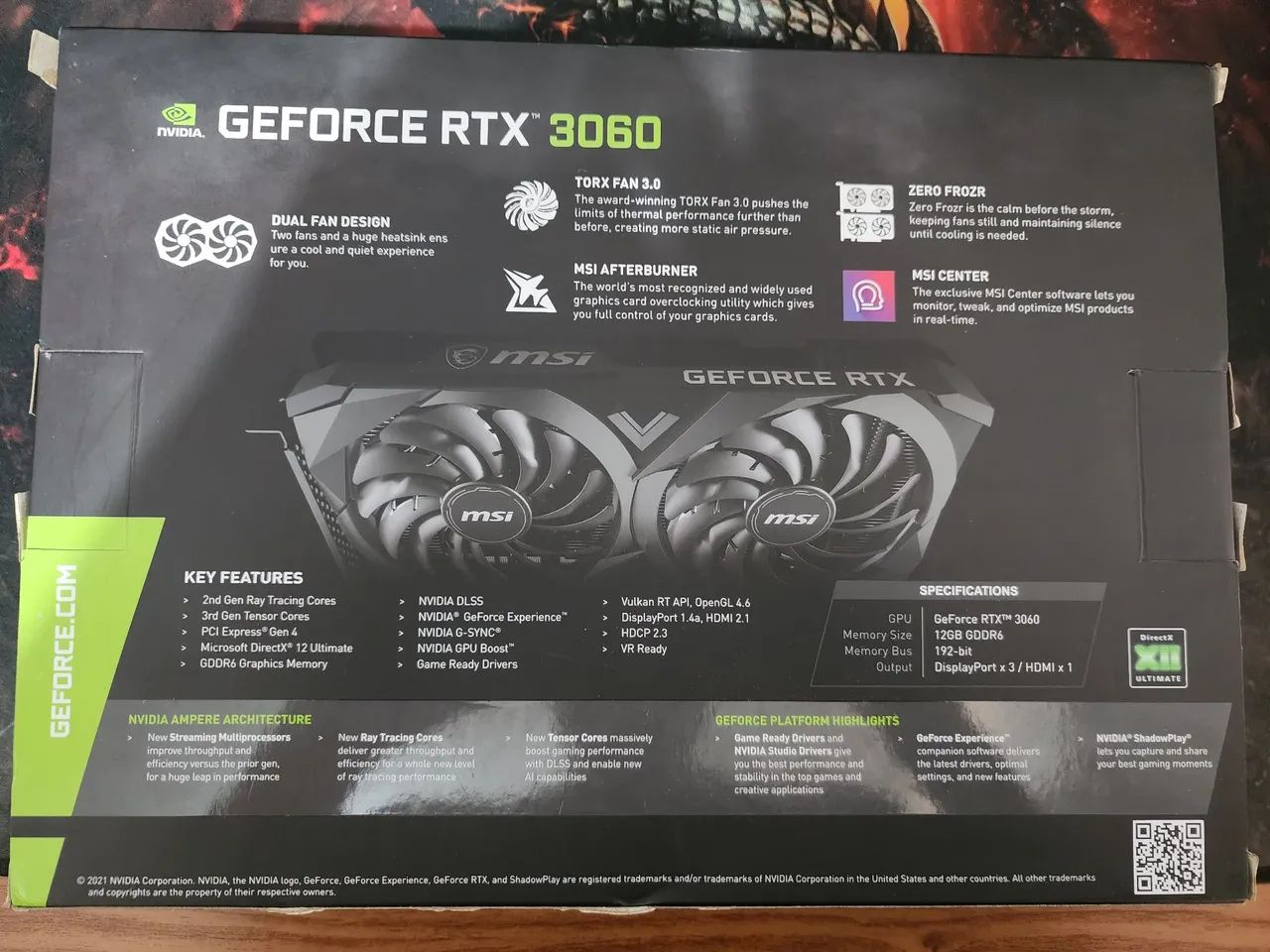Rtx 3060 12 gb MSI - Foto 2