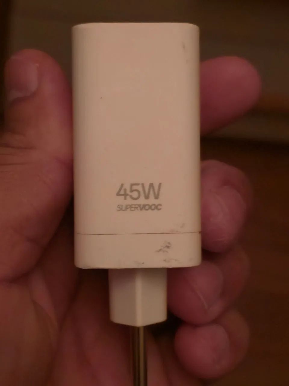Carregador realme 45 watts sem cabo